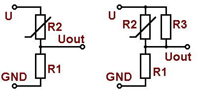 Smacont. Схема 3 и 4 включения терморезисторов